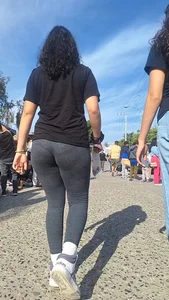 Latina seethrough leggings VPL