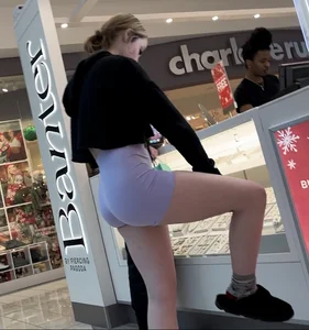 [OC] Little Slut with Cheeky Gym Shorts