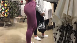 Purple Lulu leggings