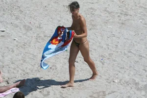 Continesti nude beach girls in Romania