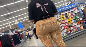 Fat Ass Latina In Brown Leggings Dancing (+bonus!)
