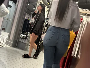 This tight Ass in jeans had me crazy