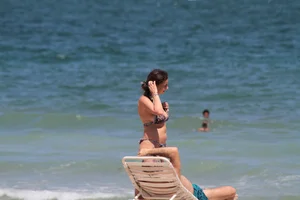 Collection of milfs in bikinis on the beach