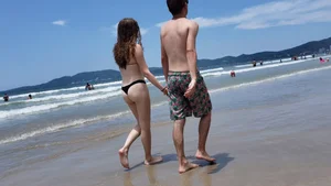 Brazillian beach creepshots, huge gallery of candid girls in swimsuits