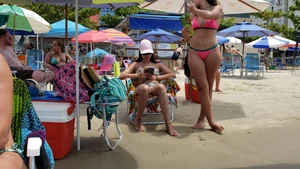 Brazillian beach creepshots, huge gallery of candid girls in swimsuits