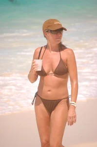 Various sexy candid girls in bikinis at the beach