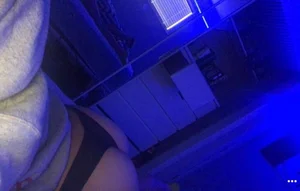 Girl in panties taking hot mirror selfies in bed