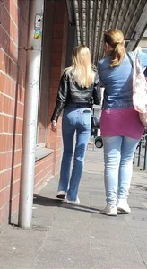 Arrogant slim blonde