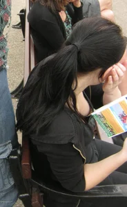 Candid boobs, nip slip and downblouse pics