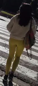 Spandex amarilla