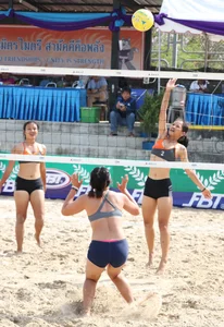 Thai candid volleyball girls