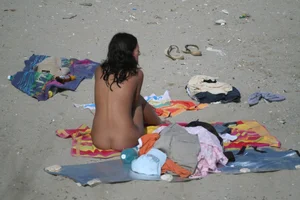 Continesti nude beach girls in Romania