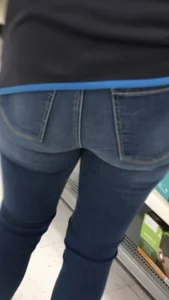 Walmart worker. Nice tight ass