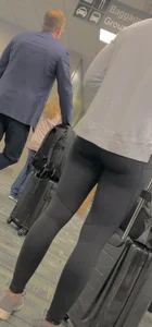 Milf asses at airport