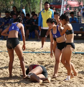 Thai candid volleyball girls