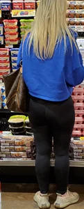 2 Phat assed blondes in spandex in cap’d at work