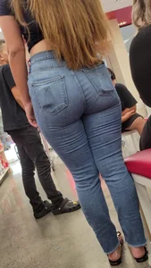 Hottie teen at shoe store