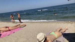 Nice beach ass