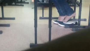 College candid teens