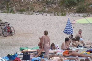 Croatia nude beach females, mostly mature