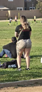 Football mom deep crack on her