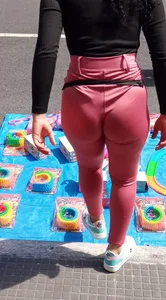 Pink legging brazilian(socada no rabo)