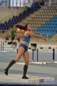 Candid track and field girls