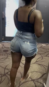 Ebony in jean shorts ~ (OC)