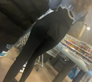 Crazy long legs with perky ass