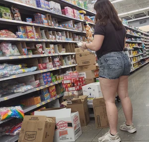 PAWG ASS Stuffed Her Shorts (BEND, UPSHOT, oc)