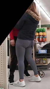 Thick Middle Eastern Ass In Grey Spandex [OC]