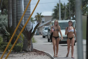 Deerfield Beach bikini girls