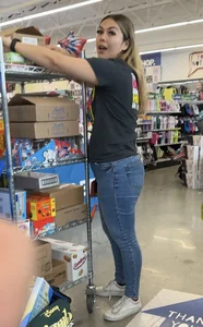 Tall Asian in tightest shorts showing undie