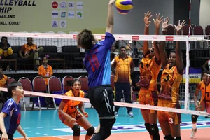 Thai candid volleyball girls