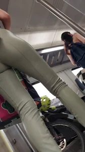 She noticed my Cam?! 2 Ukraine Girls! Latex green tight pants! Super Ass! Looking in Cam!