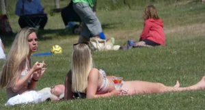 Bikinis in the Park (Not OC)