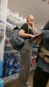 Office Pants Phat Ass Blonde PAWG