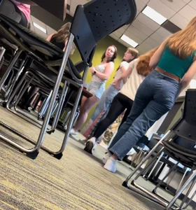 (OC) college girls at lunch and dinner