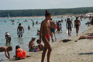 Sexy girls on nude beach Promorsk in Bulgaria