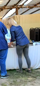 Hot milf in Green Yogas