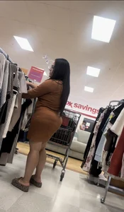 Meaty latina in dress