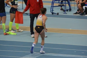 Candid track and field girls