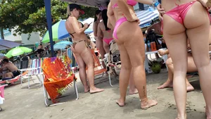 Brazillian beach creepshots, huge gallery of candid girls in swimsuits