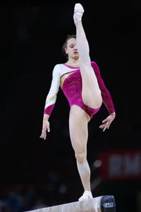 Candid gymnastics girls