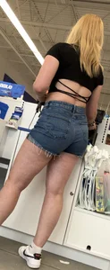 Thiccc milf I’m jean shorts