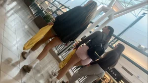 One of my best! | Pink Tight Shorts At The Mall
