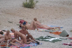 Croatia nude beach females, mostly mature