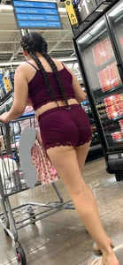[OC] Hot Latina ASS Out in Sexy super revealing pajamas @ Walmart
