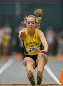Canadian girls at an Alberta track and field tournament
