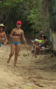Taking a walk on the beach